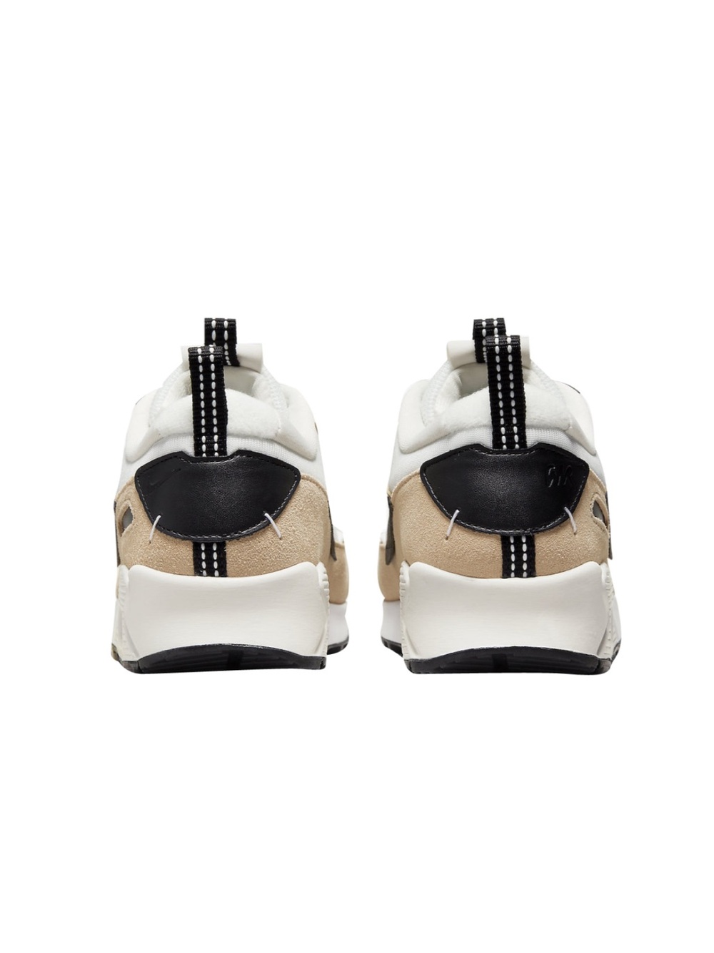 Nike Women’s White, Brown & Tan Layered Wave Sneaker - Picture 2 of 6